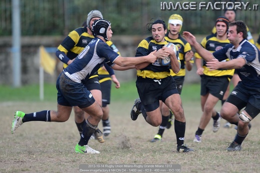 2012-10-14 Rugby Union Milano-Rugby Grande Milano 1313